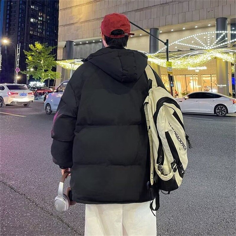 新款棉衣男冬季加厚棉袄外套宽松面包棉服韩版潮流,男装棉衣,星座1013
