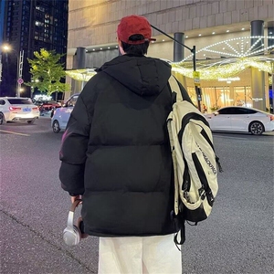 新款棉衣男冬季加厚棉袄外套宽松面包棉服韩版潮流图片