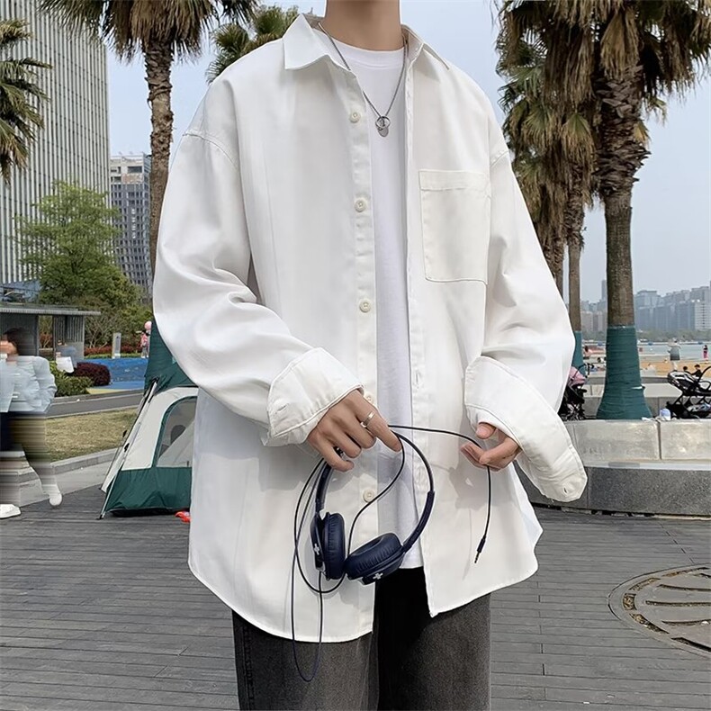 A411-P40日系cityboy休闲DK制服2024春季ins潮牌衬衣外套现货,男装工装外套,星座512-6