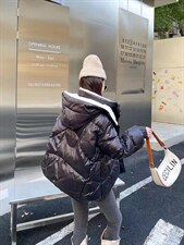 撞色羽绒服，女装羽绒服，Balance Studio