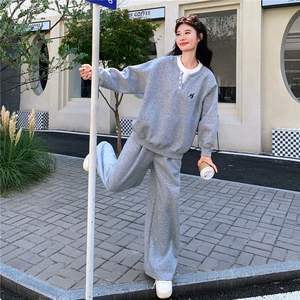 【现货】 学院风假两件卫衣套装D2145-Y8825-P175-控258图片
