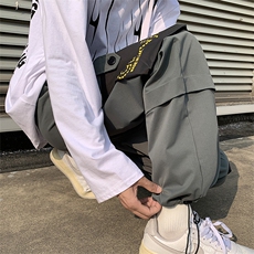 春季大码男装休闲裤工装宽松九分裤A300-K507-M-5XL-P38，男装休闲裤，天晨