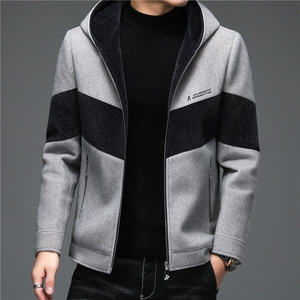 2023冬季中老年棉衣冬装中年男士连帽棉服爸爸外套ALXB1001-P240图片