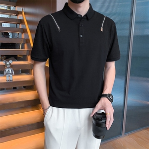 23男士翻领T恤polo衫A210-3303-p55 70%棉 %聚酯纤维 5%氨纶图片