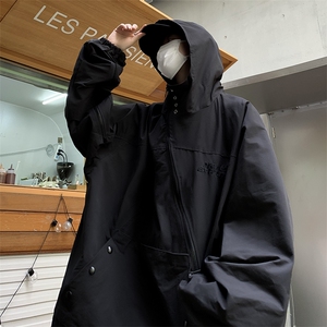 痞帅外套男ins高街潮牌日系原宿风韩版潮流宽松夹克JK0711-P70图片