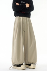 现货ZK8030特P38控78夏秋衔接版型正百搭阔腿灯笼裤大码休闲裤，男装休闲裤，电商A059