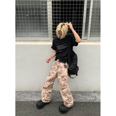 【有货】NG46LL-特P60褶皱迷彩伞兵工装裤男秋季美式复古工装裤，男装休闲裤，星座1007（原301D）