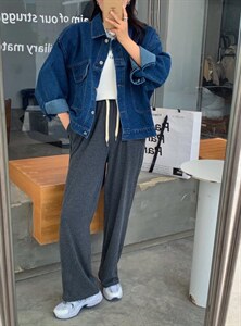 9930款日系少女时代系列牛仔外套图片