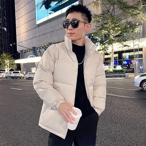 二开光版精神小伙棉衣男棉服潮加厚棉袄A266-P03-P30特批黑色P35图片