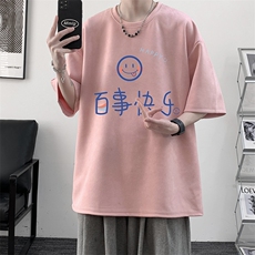 麂皮绒短袖t恤男大码半袖男JD82183-P25，男装T恤，电商A040