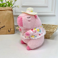 小芊伊毛绒玩具 夏日卡皮巴拉（欧貂绒）