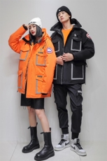 欧美短款连帽时尚修身户外防风韩版冬季羽绒服情侣学生班服团体服，男装羽绒服，星座301D-5(原星座1415）