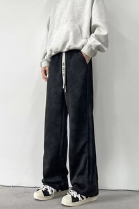 2024美式vibe高街痞帅脏脏裤运动卫裤潮牌复古扎染裤子CK1341-P43图片