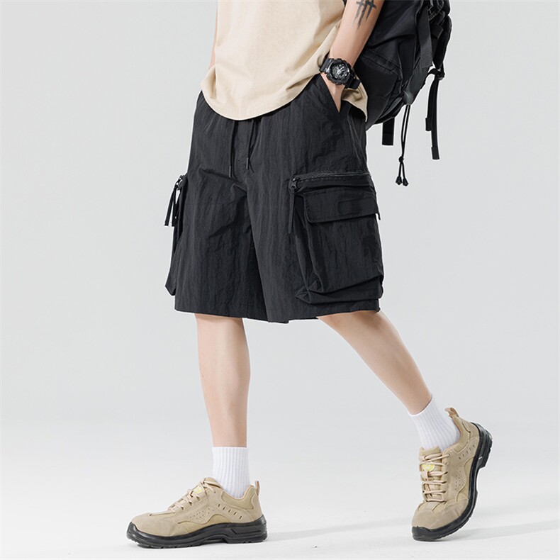 短裤夏季薄款阔腿工装裤运动休闲速干直筒裤A436-5271-P5278,男装牛仔裤,电商A436