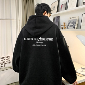 抖音得物供货 可提供视频 秋冬重磅美式宽松连帽卫衣DL1989图片