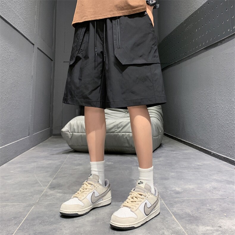 2024新款工装短裤男潮牌ins休闲裤宽松大码中裤五分裤D0603-P46,男装牛仔裤,星座308B-2