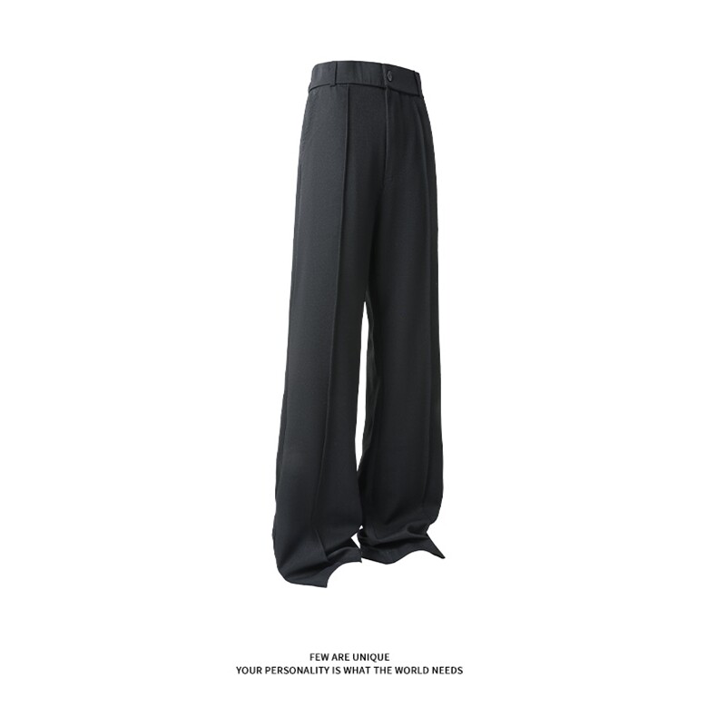 春季新款微喇西裤cleanfit美式垂感休闲裤男女C62179-TP2558,男装西裤,电商A102