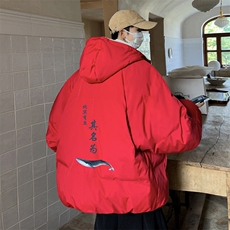 控128加绒面包服男大码羊羔毛棉衣男MY16261-P100，男装棉衣，电商A040