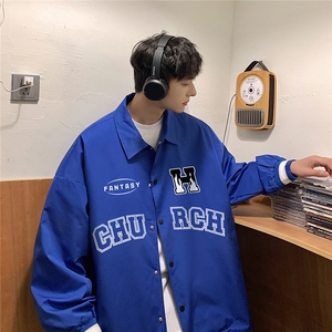 港风23春季新款hiphop炸街设计感潮流翻领夹克外套G721P65控88图片