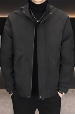 羽绒服男新标50白鸭绒夹克外套休闲时尚立领男士上衣Y3076-P140，男装夹克，星座310B-3