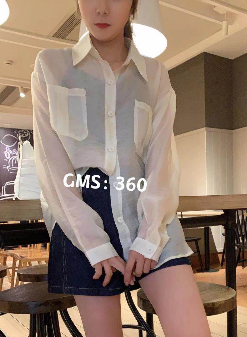 韩版衬衫，女装衬衫，歌玛索 GMS