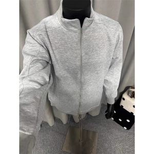重磅美式立领拉链开衫卫衣ZW0106-P50 加绒55图片