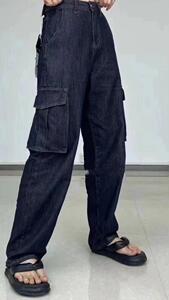 秋装牛仔工装多袋裤,其它,菲库feiku