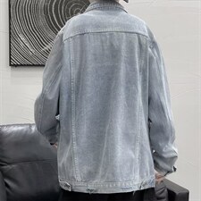 男秋季外套潮牌街头牛仔夹克W318P55，男装夹克，星座1116-2