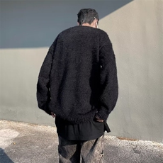 美式圆领毛衣男慵懒风休闲针织衫MY257P55，男装针织衫/毛衣，星座1116-2