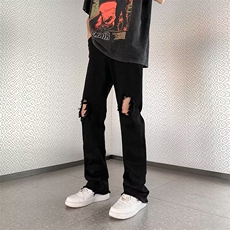 夏季宽松喇叭裤牛仔裤CC003P36，男装牛仔裤，星座1116-2