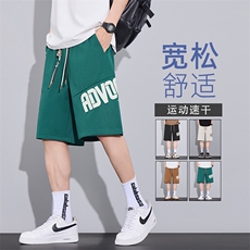 2025夏季新款灰墙菠萝格发泡印花短裤M-5XHK23315-特P25，男装牛仔裤，电商A022