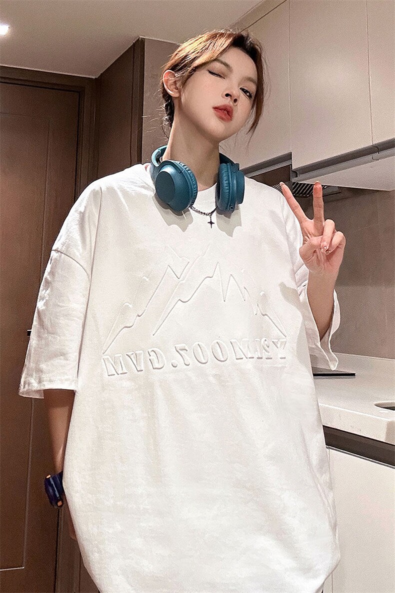 1中性山钢印印花图案设计大码M-5XL短袖T恤男DT77786P25块控特48,男装T恤,星座226-2