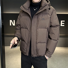 M-2XL25805-P215298标50绒立领羽绒服男特殊面料宽松版，男装羽绒服，电商B321-1