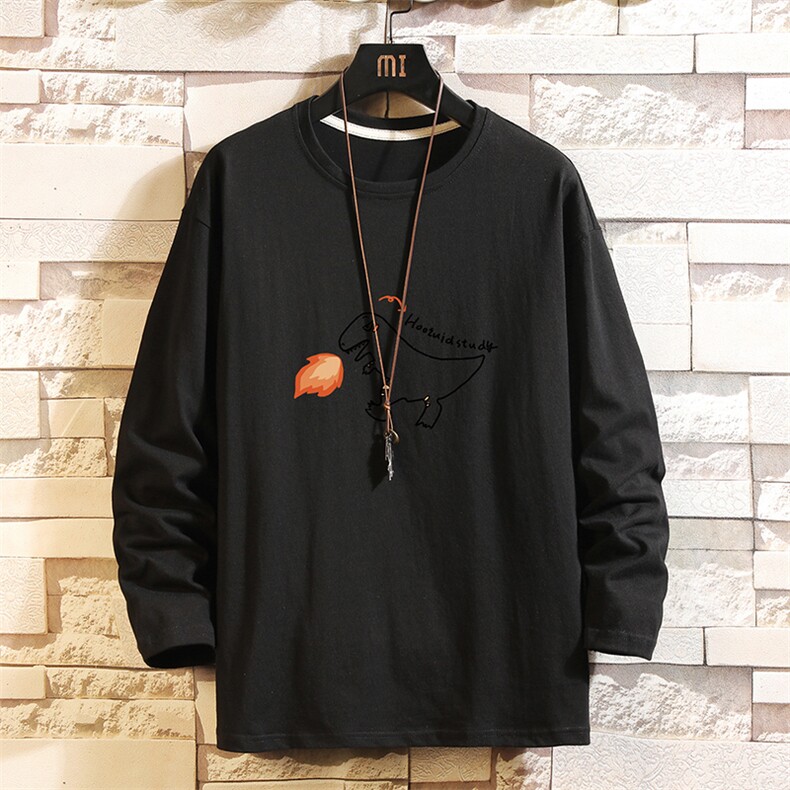 TX3040-P25纯长袖t恤男大码圆领打底衫体恤上衣服,男装T恤,电商A040A
