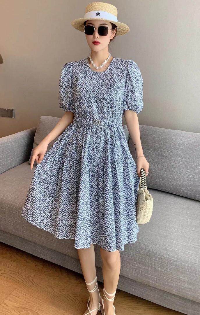 需预定，！夏季小碎花裙2021，女装，恋钱