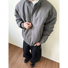 26春装新款美拉德立领飞行夹克boxy廓形休闲百搭外套上衣JK6500，男装夹克，电商A486-1