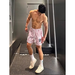 2025年夏季新款潮流美式短裤男宽松薄款美式短裤DKA57-P23图片