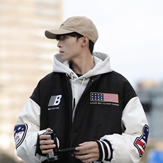 F31-P82潮美式棒球服外套男款秋冬季高街情侣装宽松夹克上衣，男装夹克，星座512-6