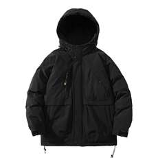 冬上新加绒加厚羽绒服中性休闲冲锋衣外套男女8317-P220控价318，男装羽绒服，电商A441-1