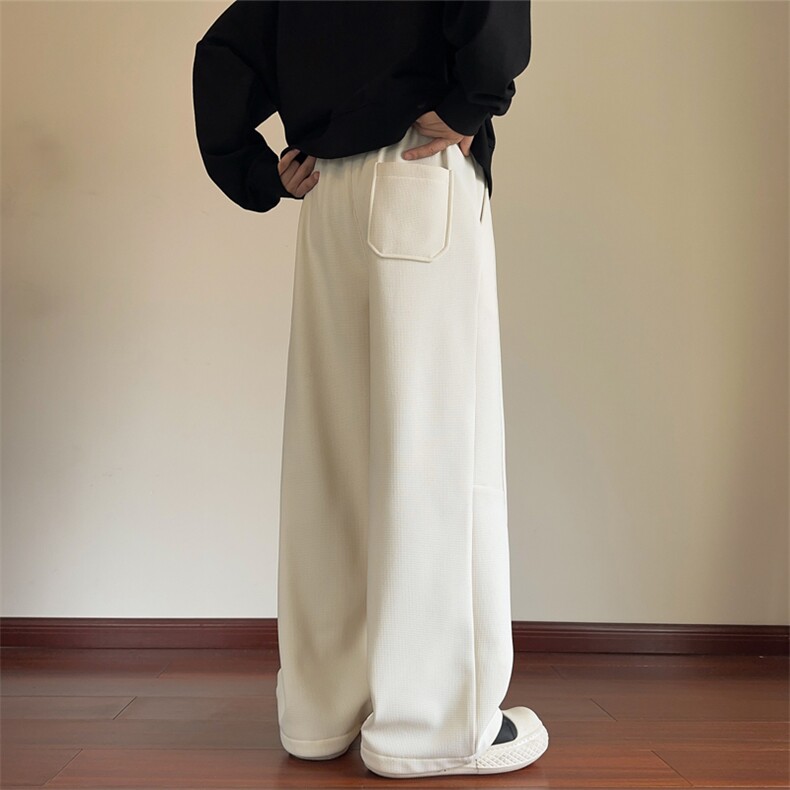 2024冬季新款内景大码美式格子加绒裤M-5XHK241046-P55,男装休闲裤,电商A022