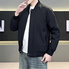 棒球领夹克上衣男春款外套立领轻熟风JK8503-P85，男装夹克，星座1012-1