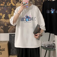 Q11173-P30春夏季七分袖t恤男大码五分袖男短袖中袖，男装T恤，电商A040