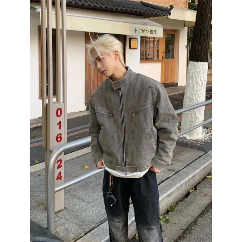 【有货】cleanfit短款哈灵顿外套男美式重工工装夹克JK04CC-特P78,男装夹克,星座1007（原301D）