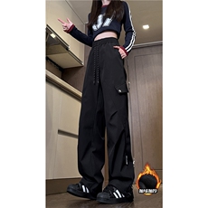 抖音品质冬季新款机能褶皱加绒冲锋裤B315-K23522JR-特p35控68，男装卫衣，电商B315