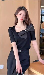 针织小衫图片