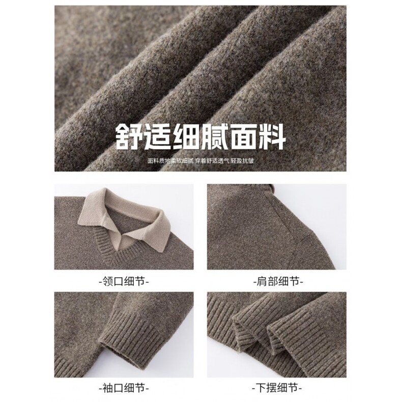 1506-1/MD0921/P49冬新款开衫毛衣美式复古休闲慵懒风V领针织衫男,男装针织衫/毛衣,星座1506-1