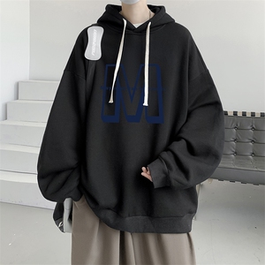 连帽卫衣男大码运动服帽衫外套WY2260-P35 加绒款-P40图片