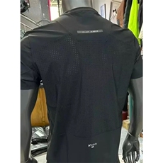 网图现货运动T恤男宽松透气短袖穿搭网孔字母健身上衣A764-P25，女装T恤，星座1505