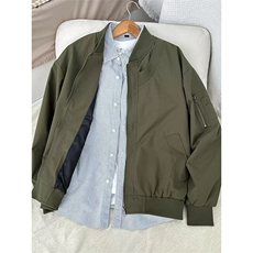 网图有货美式复古ma1飞行员夹克外套男女春秋棒球服A1286-P50，男装夹克，星座1505