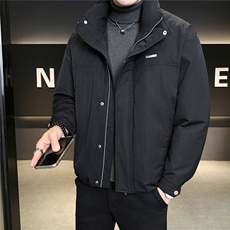 标50绒轻薄羽绒服男冬季2025新款加厚立领外套A313-58070-P185，男装羽绒服，电商A313
